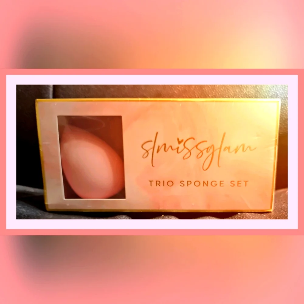 Slmissglam Trio Sponge Set🌺 #Beauty #Sponge #Makeup 💖✨😊